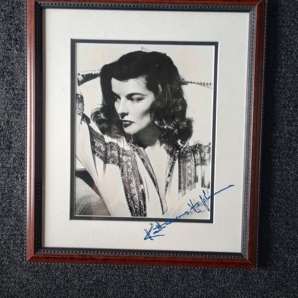 Framed Print of Katherine Hepburn